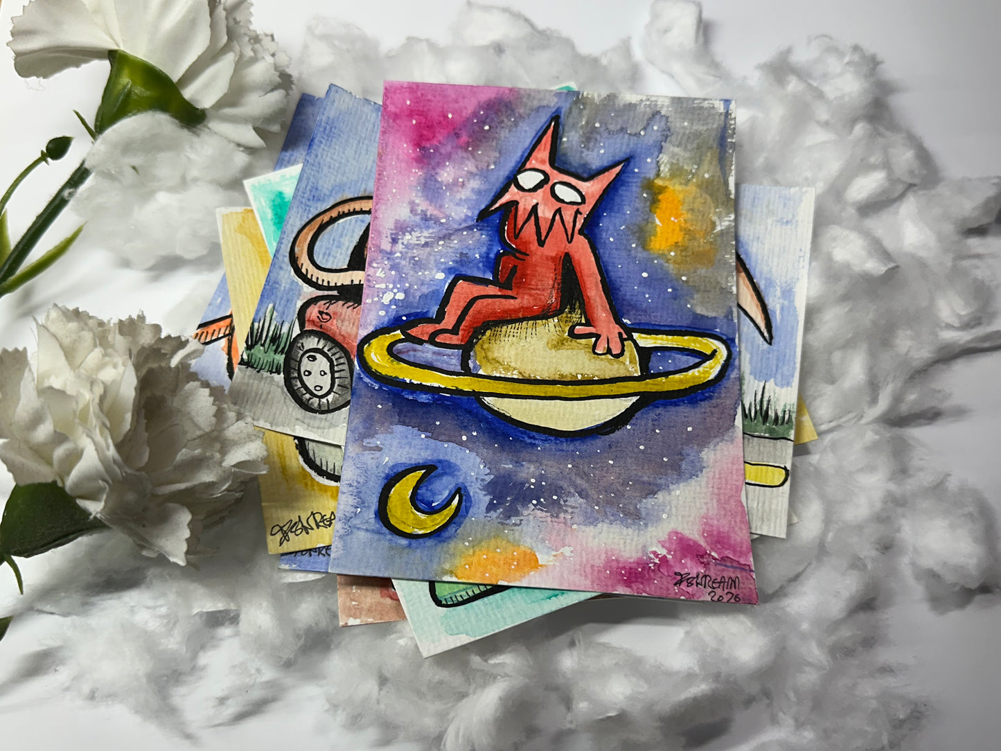 petit démon dans l’espace