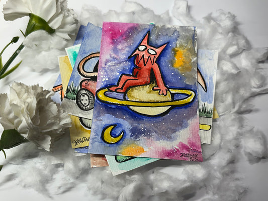 petit démon dans l’espace