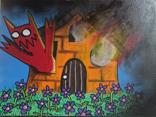 BURNING HOUSE