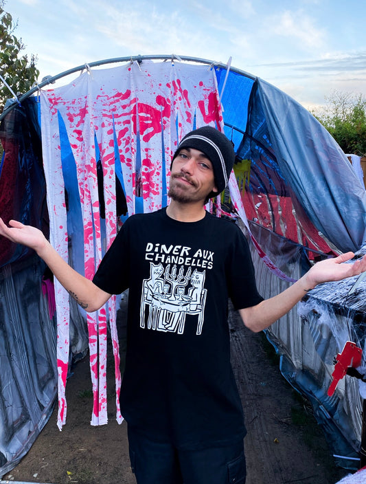 TEE-SHIRT DINER AUX CHANDELLES